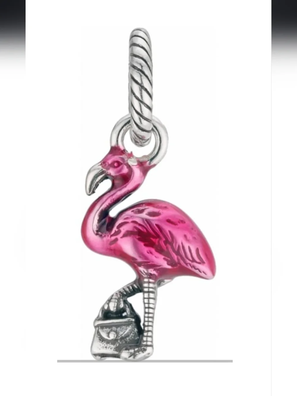Brighton Flamingo Charm - Picture 1 of 3